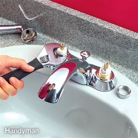 bathroom sink handle leaking|How to Fix a Leaky 2